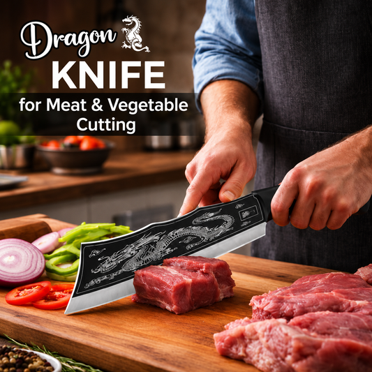 Dragon Knife For Meat & Vegetable Cutting