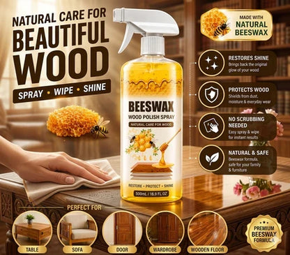 Wood Polish Spray Restore Shine Protect Furniture (Buy 1 Get 1 Free)