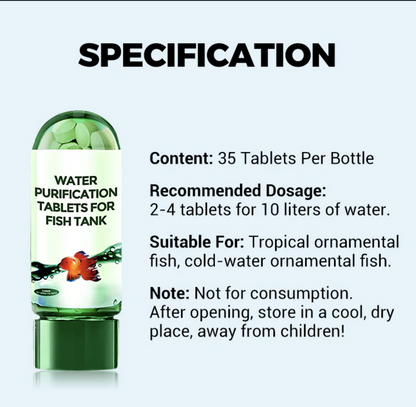 Instant Water Purifier Tablets
