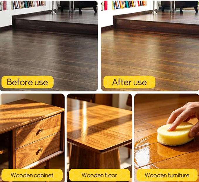 Wood Polish Spray Restore Shine Protect Furniture (Buy 1 Get 1 Free)